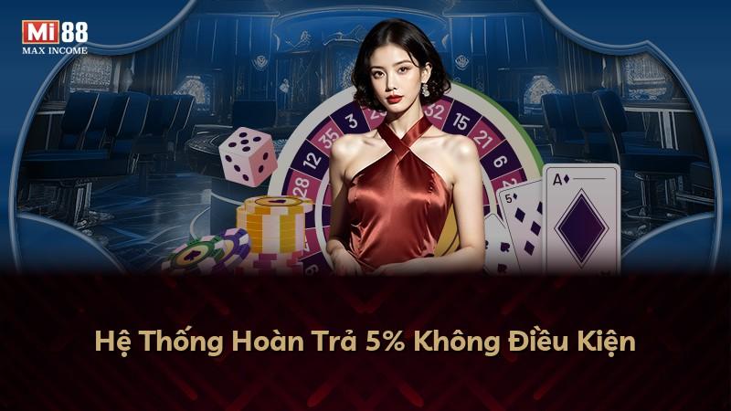 Hệ Thống Hoàn Trả 5% Không Điều Kiện